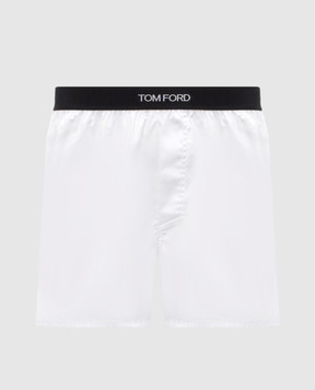 Tom Ford Белые трусы-боксеры с логотипом T4LE91950