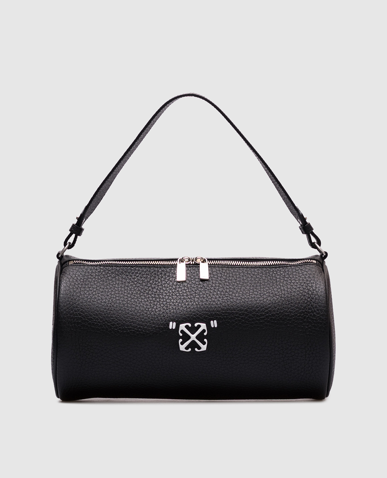 

Черная кожаная сумка Jitney, Черный, Сумки через плечо