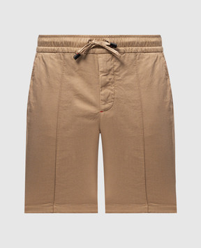 ISAIA Бежевые шорты PNCT21XP871