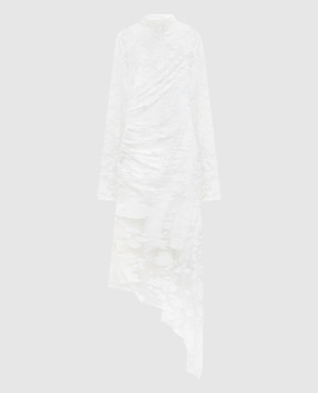 Philosophy di Lorenzo Serafini Белое платье в цветочный узор A04312150