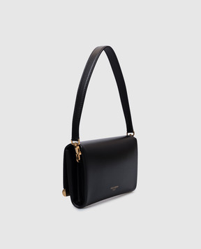 Dolce&Gabbana Черный кожаный клатч Marlene BB7756A3G19