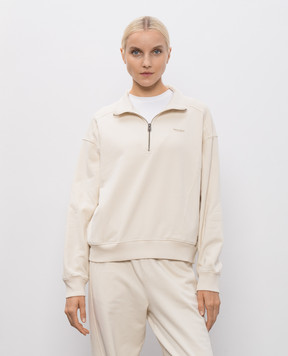 Woolrich Бежевий утеплений світшот з блискавкою CFWWSW2004FRUT3858