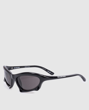 Balenciaga Черные очки BAT RECTANGLE 699455T0007