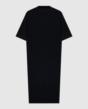Balenciaga Черное платье-футболка 817647TRV07