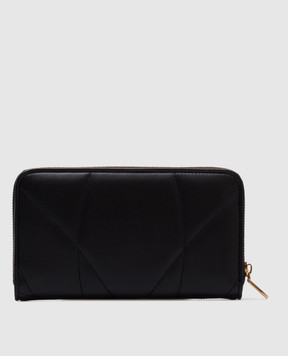 Dolce&Gabbana Черный кожаный кошелек Devotion BI0473AV967