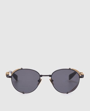Balmain Akoni Чорні сонцезахисні окуляри Brigade - 1 BPS110D52m