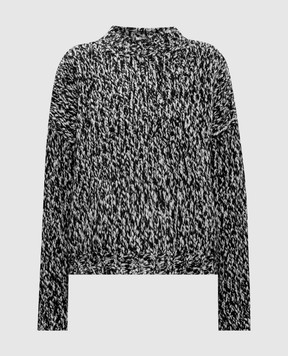 Max Mara Weekend Черный свитер CRINE с шерстью CRINE