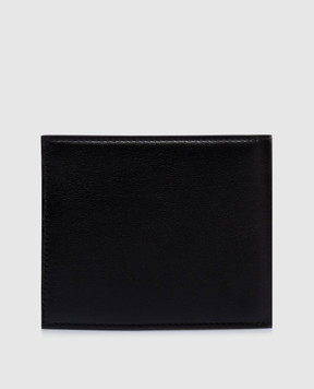Dolce&Gabbana Черный кожаный портмоне с логотипом BP1321AV956