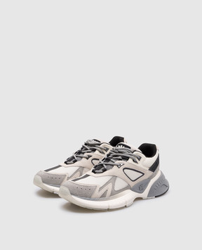 AMIRI Серые комбинированные кроссовки MA RUNNER AMFOSR1066