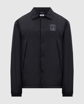 C.P. Company Черная куртка с логотипом LOS035A110400A