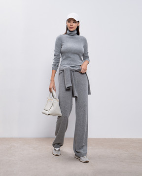 Allude Серый гольф из кашемира 24511106