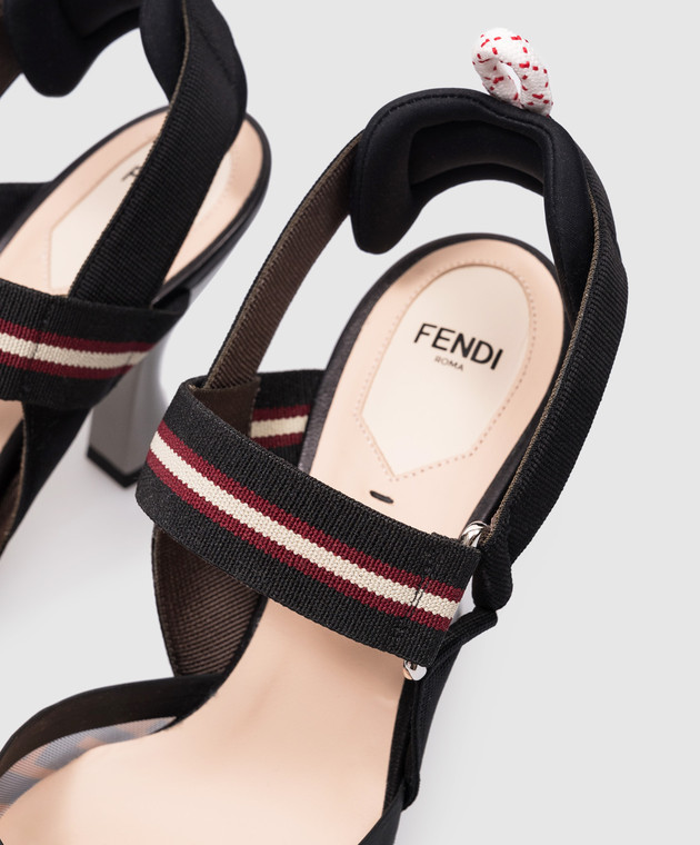 Fendi - Комбинированные слингбеки Colibri SHOES купить в Symbol