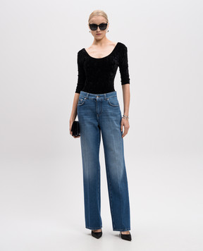 Dolce&Gabbana Синие джинсы с логотипом FTC8CDG8LZ6
