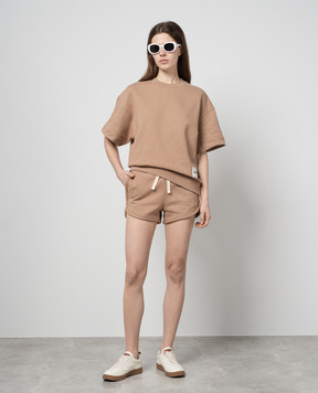 Jil Sander Коричневі шорти J40MU0103J20039