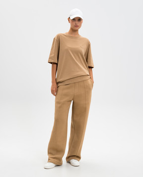 Ami Paris Коричневая футболка UTS357726