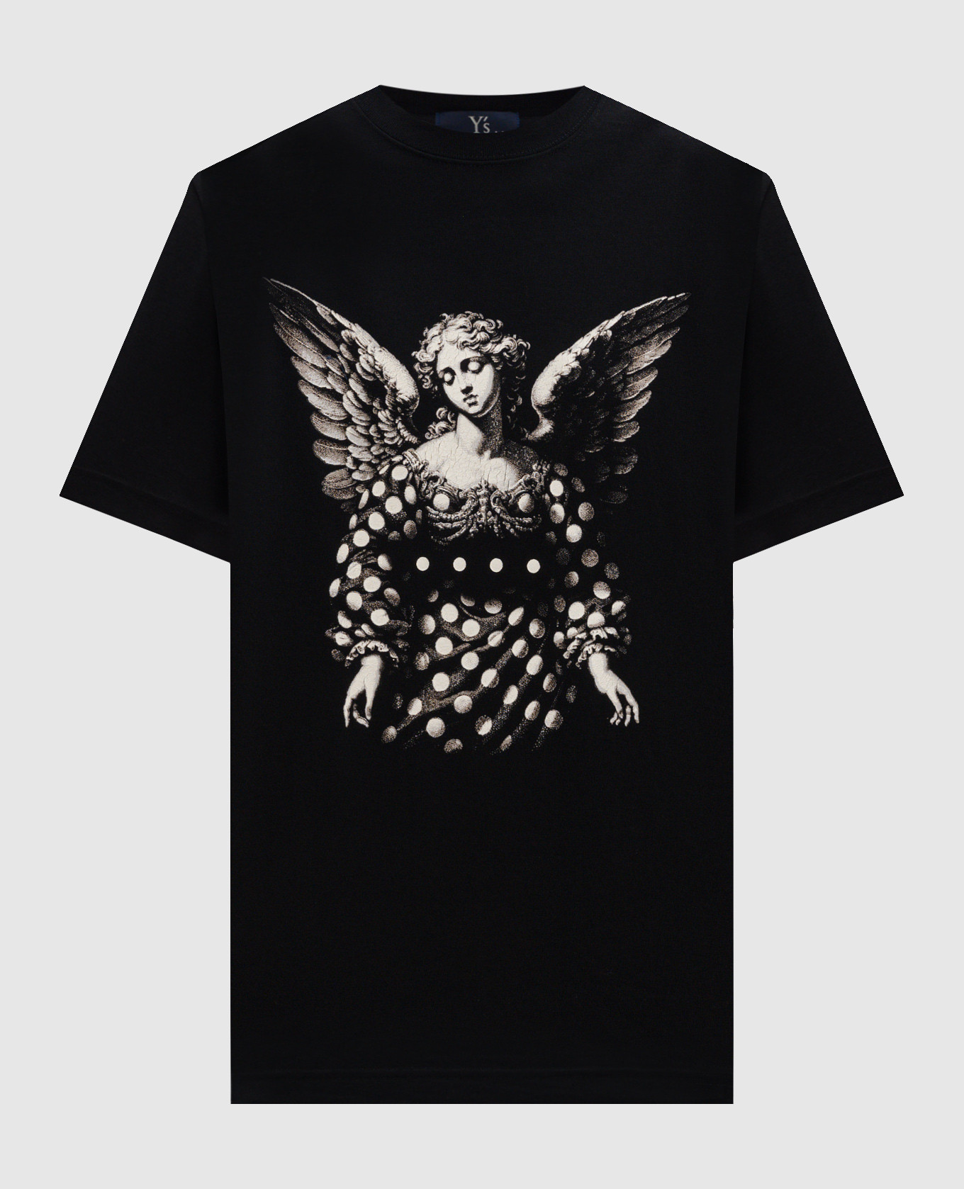 

Черная футболка с принтом, Черный, Футболки