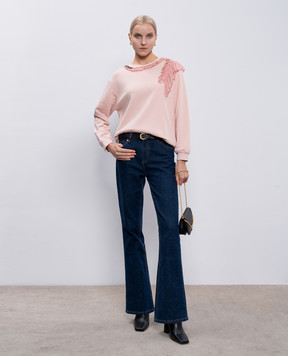 Twinset Розовый свитшот PA82CB