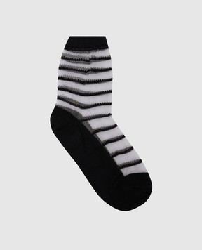 Wolford Носки Isabella в полоску 41555