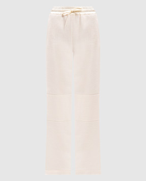 Jil Sander Бежеві штани з вовни J40KA0240J20228