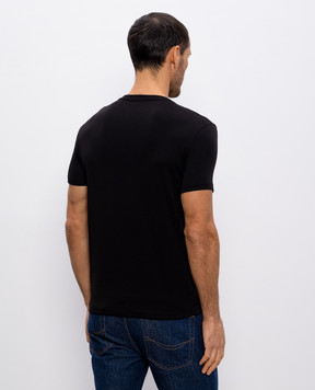 Tom Ford Черная футболка с нашивкой логотипа T4M081040