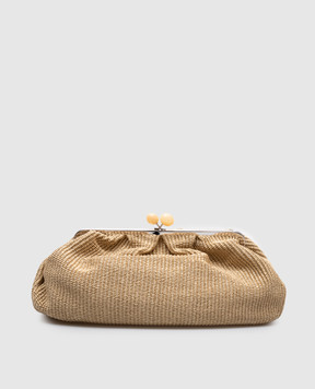 Max Mara Weekend Бежевая плетеная сумка NABARRO NABARRO