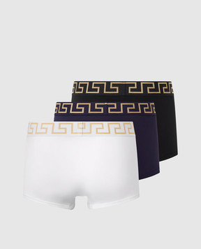 Versace Набор трусов-боксеров с брендовым узором. AU103261A10011