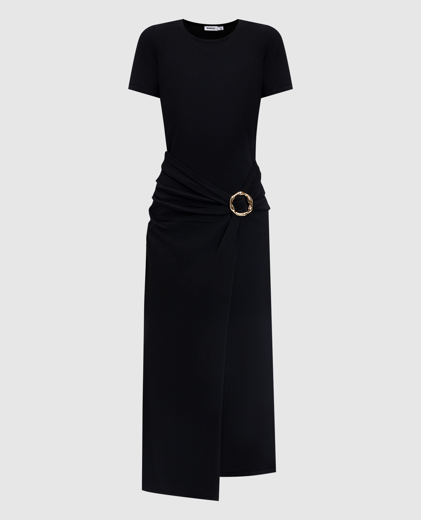 

Черное платье миди Soren, Черный, Повседневные платья