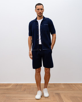 MooRER Синие шорты KENITH KENITH