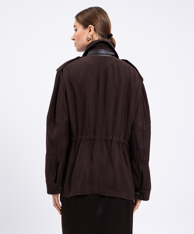 Tom Ford Коричневая куртка с шерстью CS1282FAX1513 изображение 3