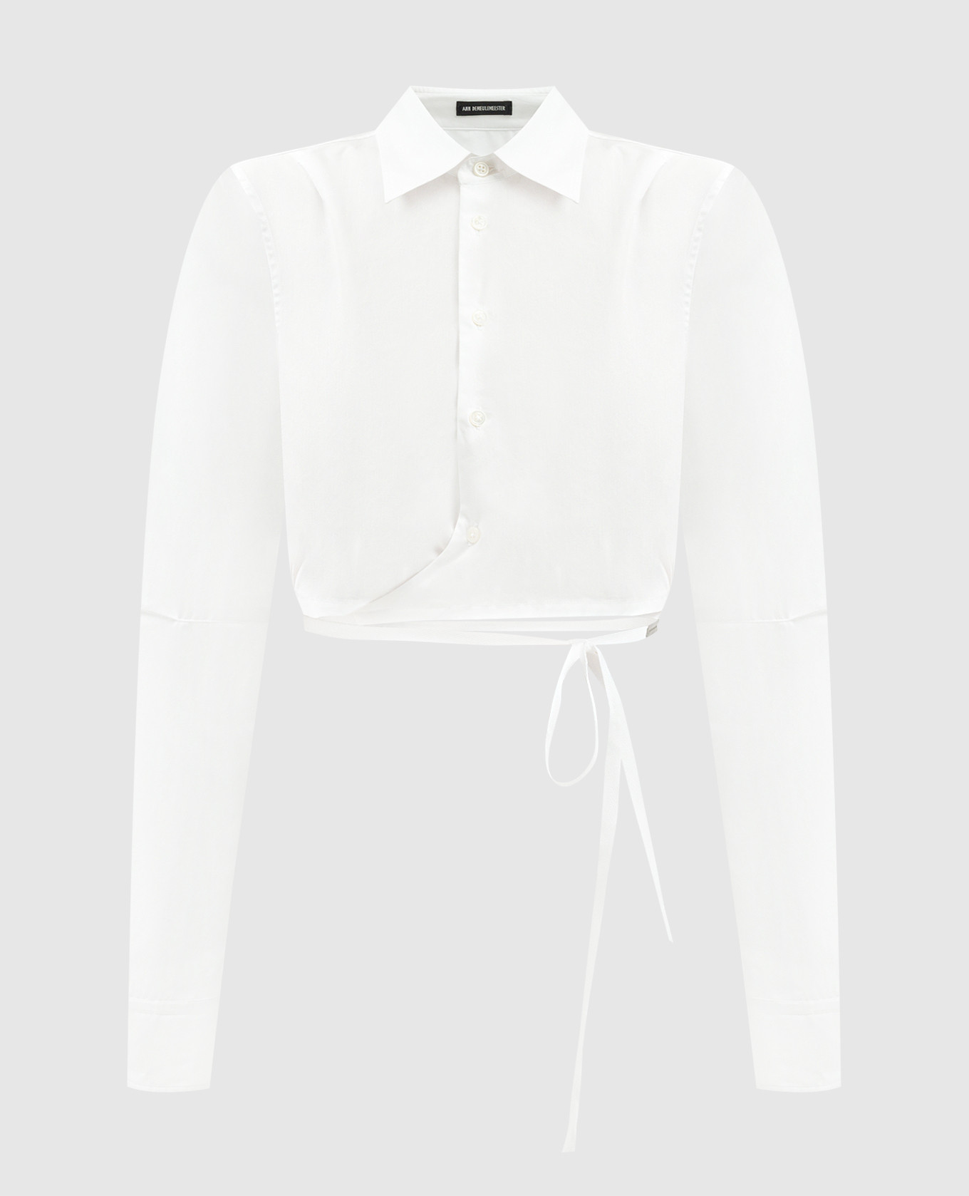 

Белая укороченная рубашка Dea, Белый, Рубашки
