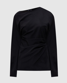 PROENZA SCHOULER Чорна блуза Keegan з шовком R2524002BY297