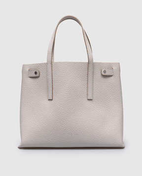 Gianni Chiarini Біла шкіряна сумка-тоут Altea BS11646RNGDBL