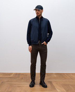 Loro Piana Сіра футболка Soft з шовком FAF6128
