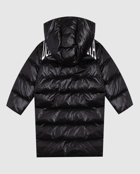 Dolce&Gabbana Детская черная куртка с нашивкой логотипа L4JB4LG7N4I6