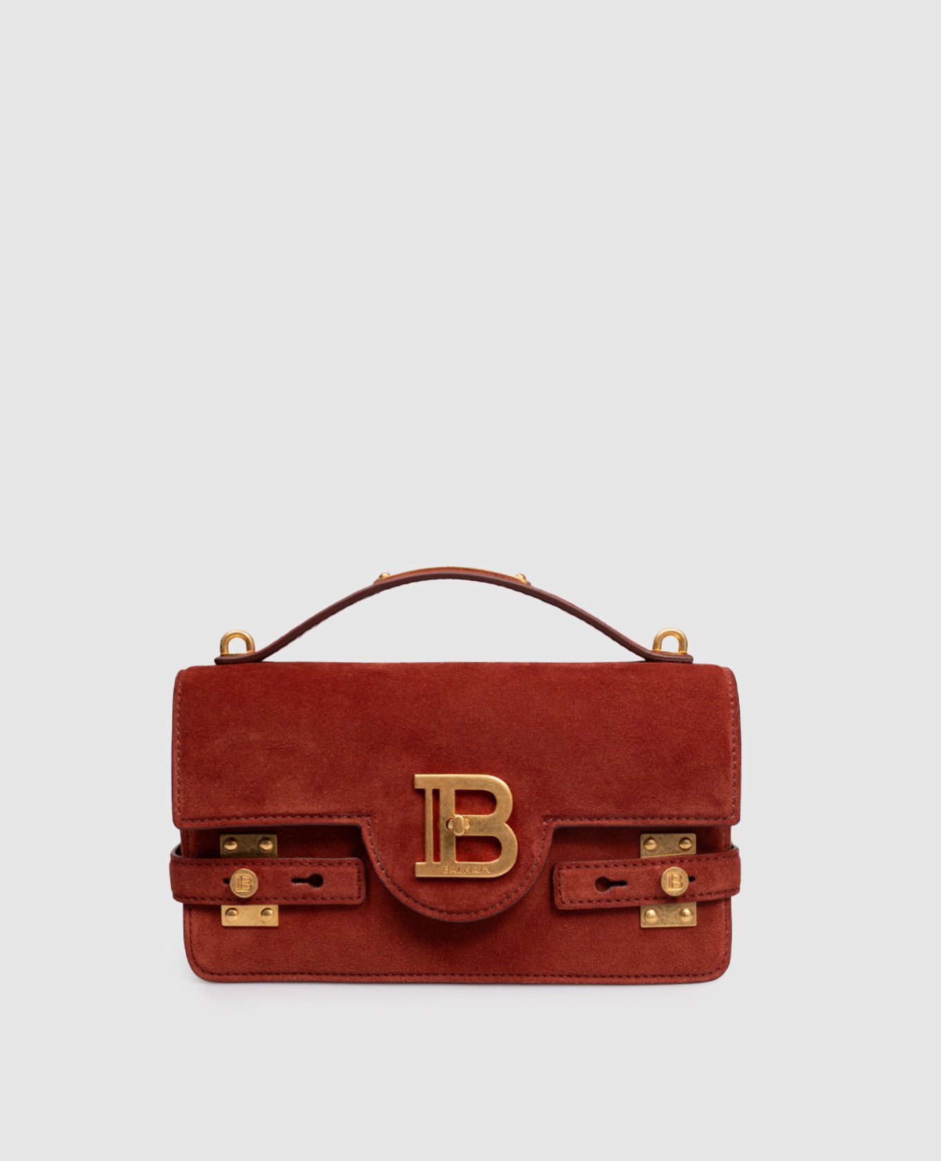 

Коричневая замшевая сумка B-Buzz, Коричневый, Сумки через плечо