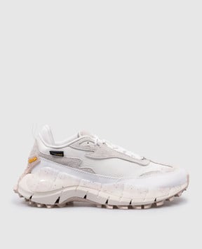 Reebok + NGG Белые комбинированные кроссовки Zig Kinetica 2.5 Edge RMIA04NC99FAB001