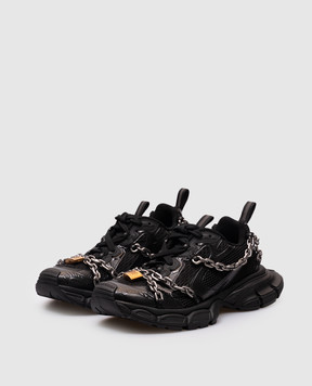 Balenciaga Чорні кросівки 3Xl Chain 825622W3XPL