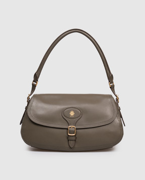 Bally Шкіряна сумка кольору хакі WAS02RVT769