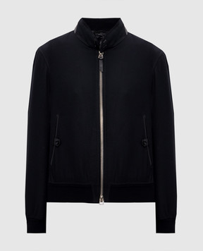 Tom Ford Чорна куртка HARRINGTON OBG004FMW063