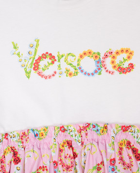 Versace Дитяча сукня Floral Swirl 10185391A13224