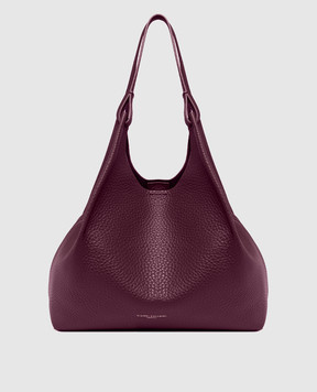 Gianni Chiarini Бордовая кожаная сумка-тоут DUA BS9720RNGDBL
