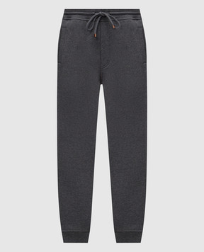 Brunello Cucinelli Серые джогеры MW8633311G