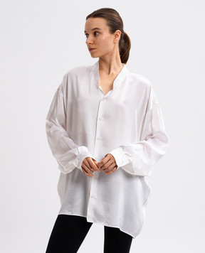 Ann Demeulemeester Белая блуза Thalia из шелка B0012441FA134