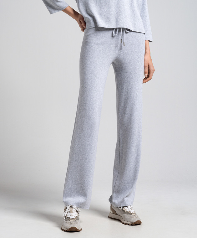 Peserico Серые спортивные штаны S94066F1409234 изображение 3