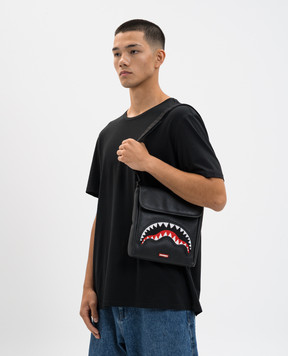 Sprayground Дитяча чорна сумка Commander Messenger 910B8026NSZ
