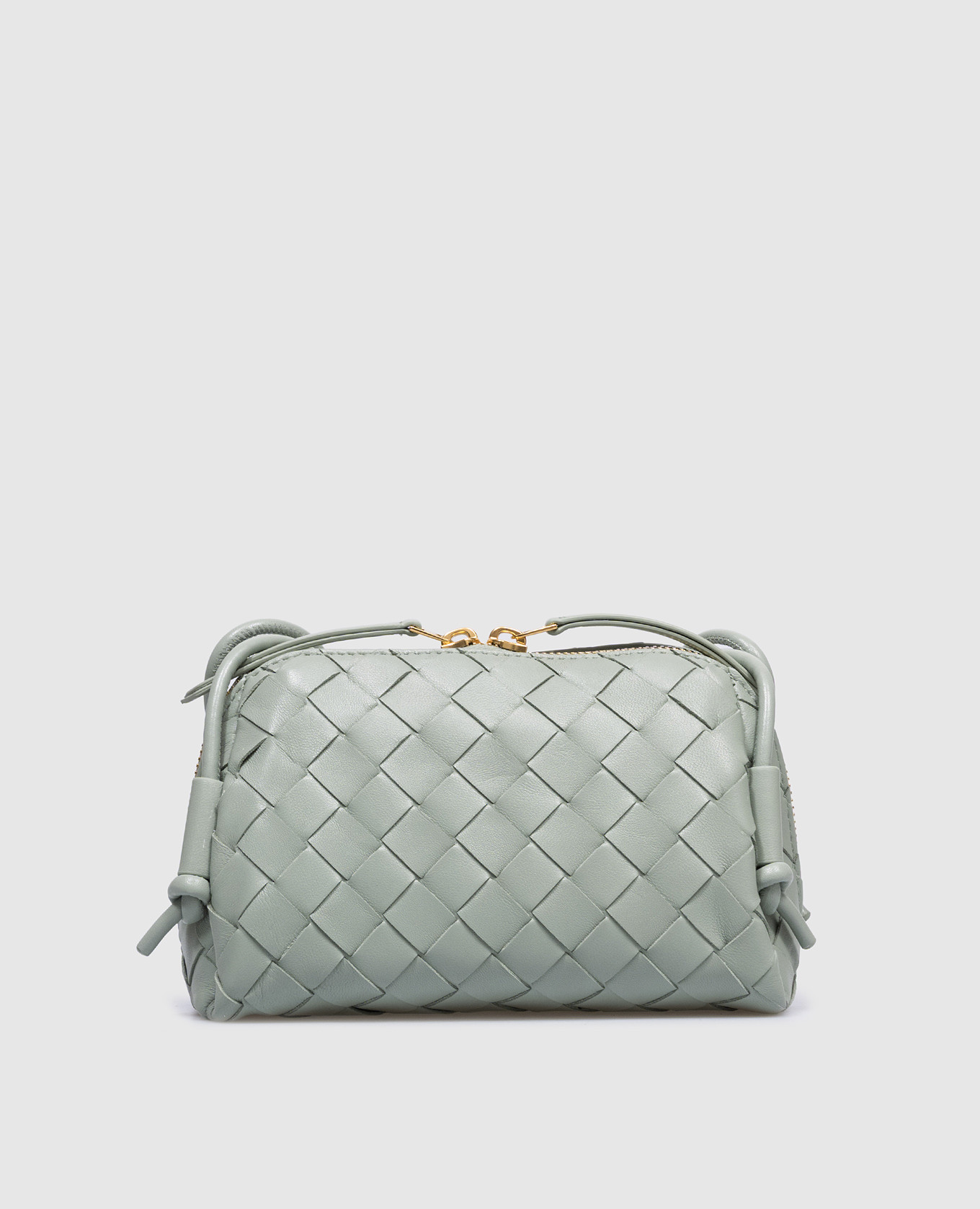 

Зеленая кожаная сумка кросс-боди Concert, Зеленый, Маленькие сумки