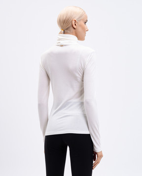 Twinset Білий гольф з логотипом 252LI2WAA