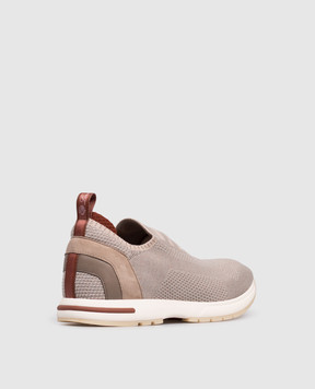 Loro Piana Бежевые кроссовки Flexy Walk FAL7791