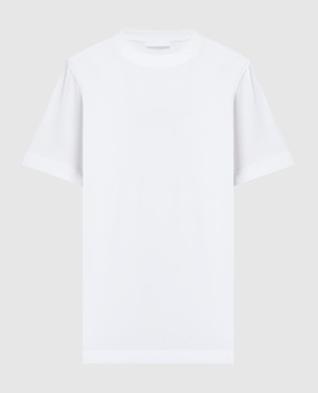 Helmut Lang Біла футболка з принтом логотипа O01HW503