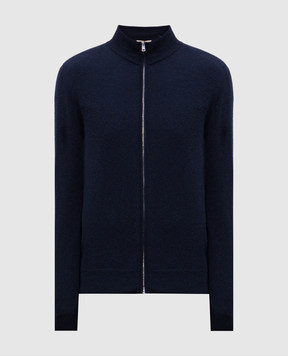 Cashmere&Whiskey Синий кардиган из кашемира MU8671312341R